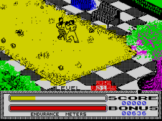 Kickboxing screenshot 3 for ZX Spectrum